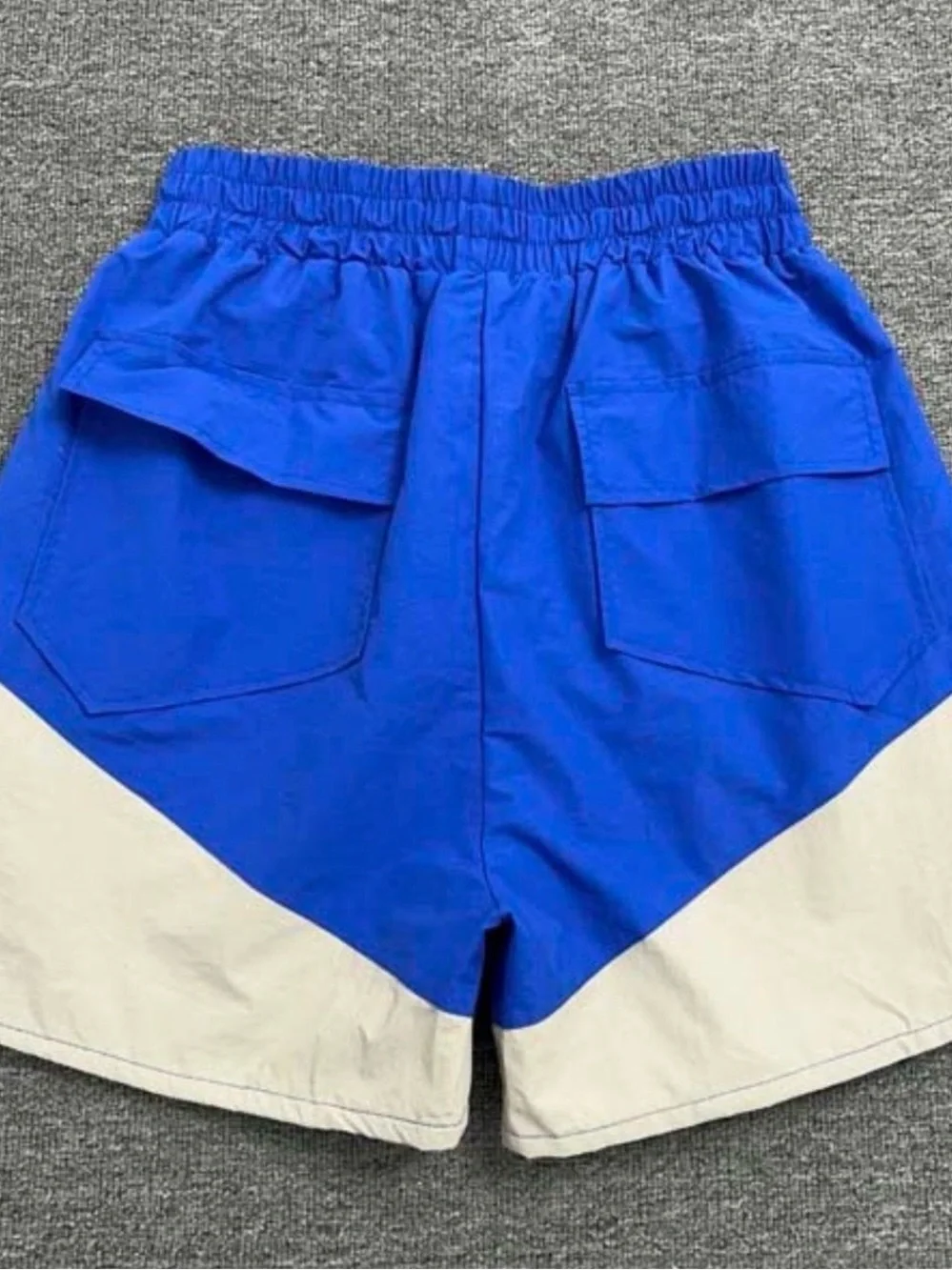 RHUDE Men's Blue Athletic Drawstring Shorts
